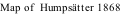 Map of  Humpsätter 1868